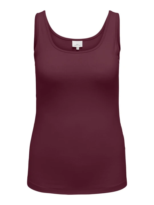 Zdjęcie produktu ONLY Carmakoma Top w kolorze bordowym rozmiar: S-42 / 44