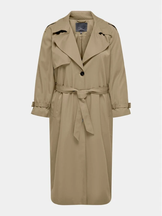 Zdjęcie produktu ONLY Carmakoma Trencz Chloe 15310056 Beżowy Regular Fit