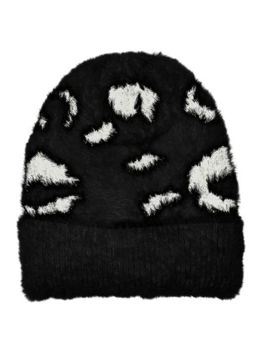 Zdjęcie produktu ONLY Czapka w kolorze czarno-białym rozmiar: onesize