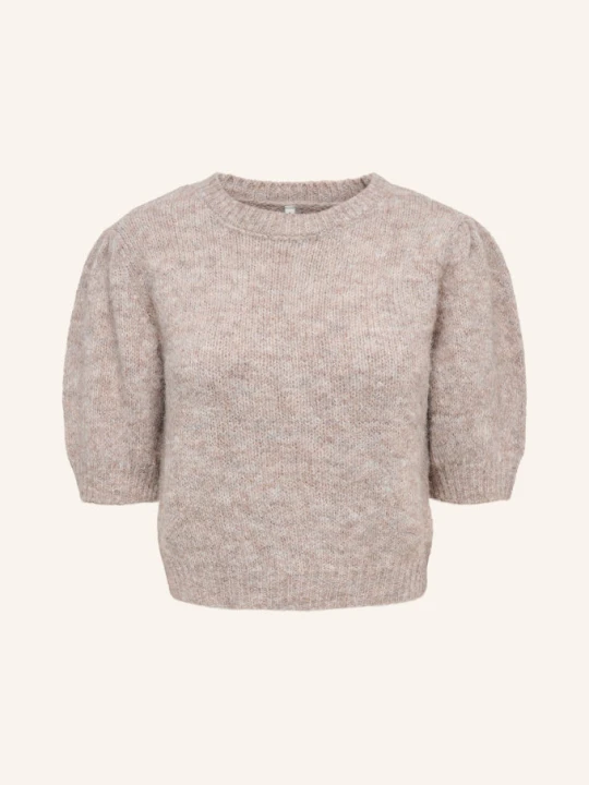 Zdjęcie produktu Only Dzianinowa Koszulka beige