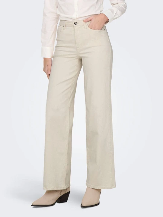 Zdjęcie produktu ONLY Dżinsy - Comfort fit - w kolorze beżowym rozmiar: XS/L34