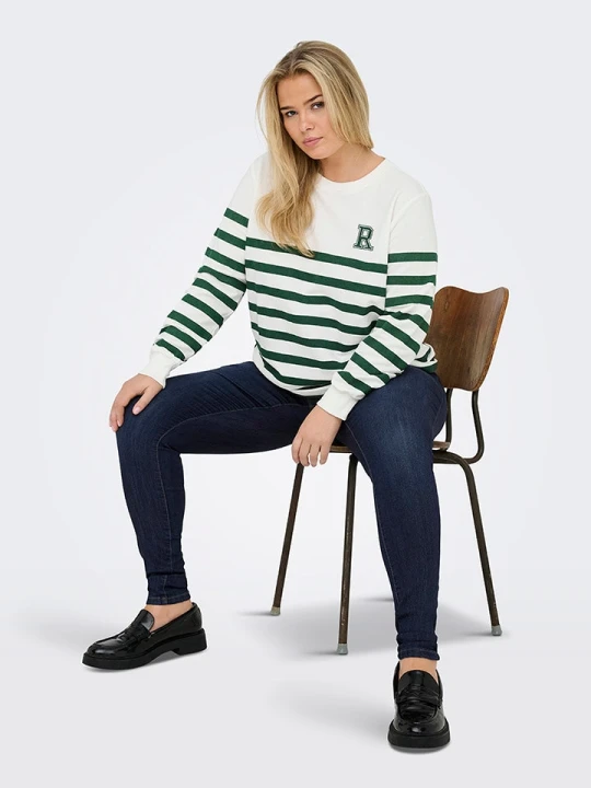 Zdjęcie produktu ONLY Dżinsy - Skinny fit - w kolorze granatowym rozmiar: 48/L32