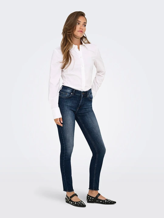Zdjęcie produktu ONLY Dżinsy - Skinny fit - w kolorze granatowym rozmiar: M / L32