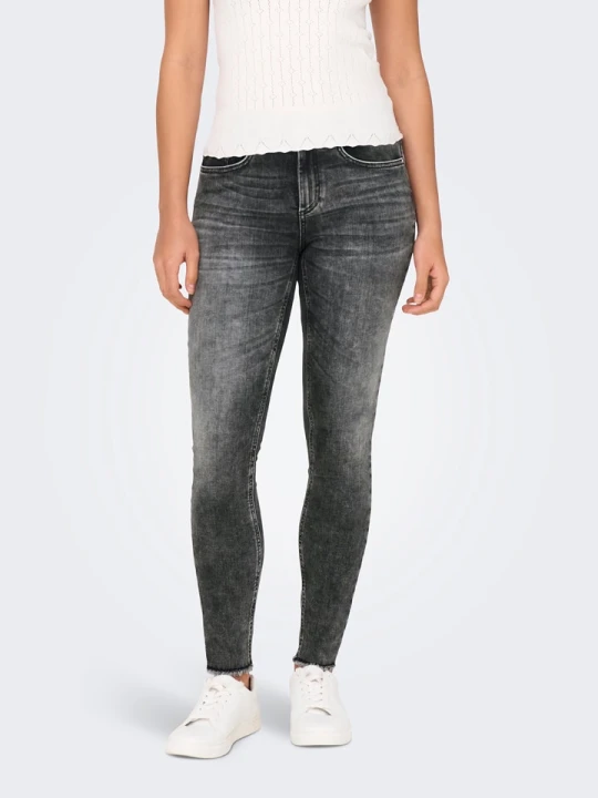 Zdjęcie produktu ONLY Dżinsy - Skinny fit - w kolorze szarym rozmiar: S/L30