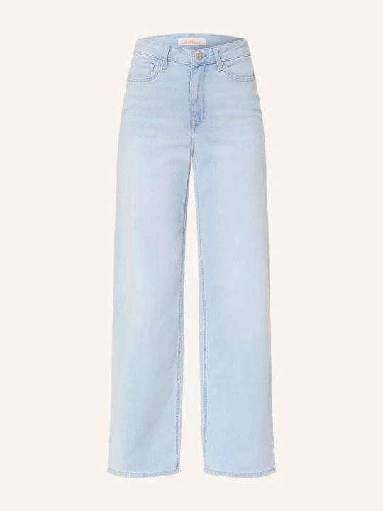 Zdjęcie produktu Only Dżinsy Z Szerokimi Nogawkami blau Light Blue Bleached Denim