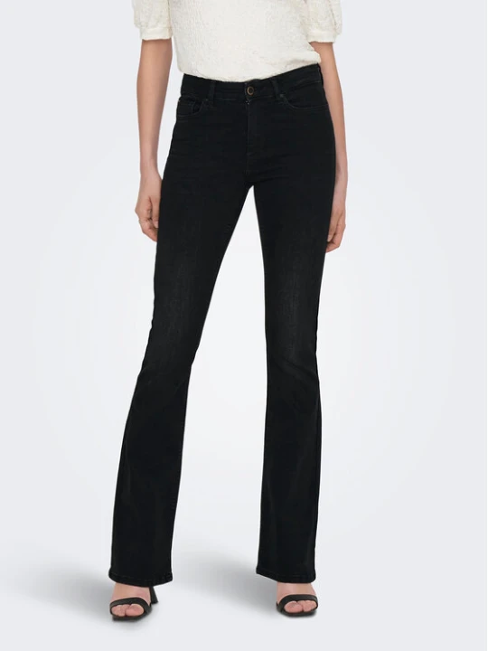 Zdjęcie produktu ONLY Jeansy 15286686 Czarny Flared Fit