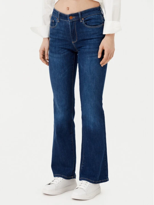 Zdjęcie produktu ONLY Jeansy Ann 15337824 Granatowy Flared Fit