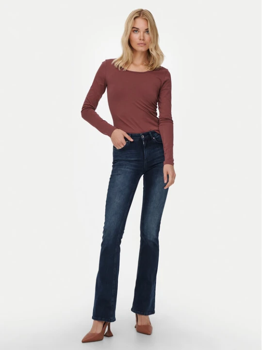 Zdjęcie produktu ONLY Jeansy Blush 15233833 Granatowy Flared Fit