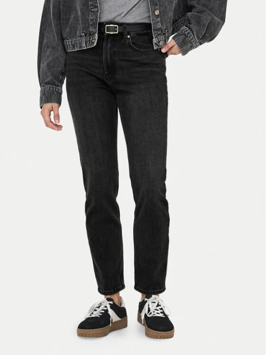 Zdjęcie produktu ONLY Jeansy Emily 15235780 Czarny Straight Fit