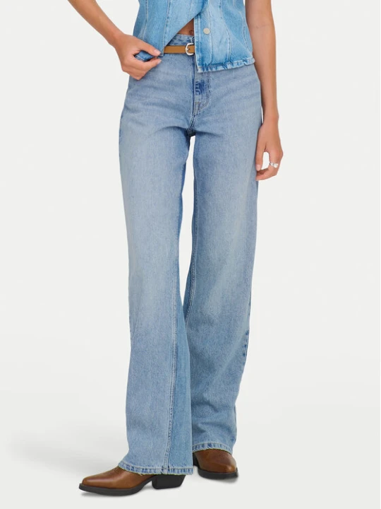 Zdjęcie produktu ONLY Jeansy Maddie 15361576 Niebieski Wide Leg