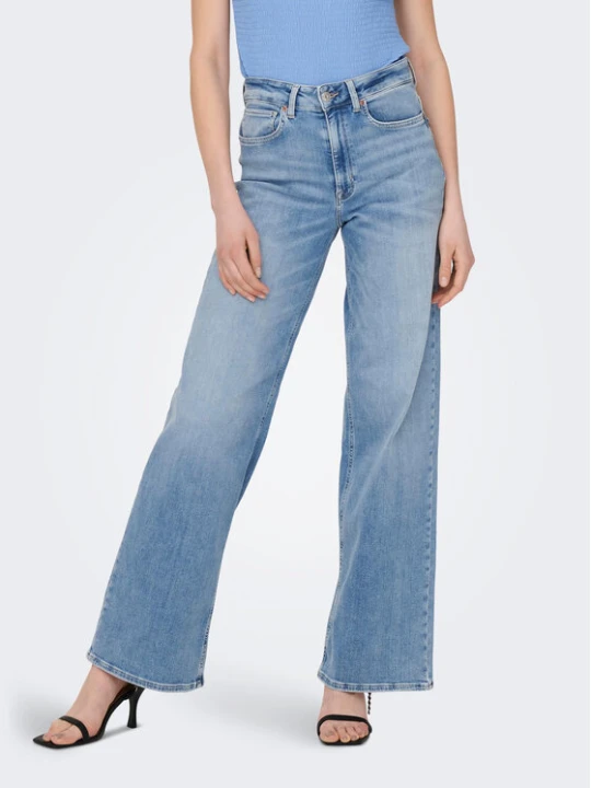 Zdjęcie produktu ONLY Jeansy Madison 15282975 Niebieski Wide Leg
