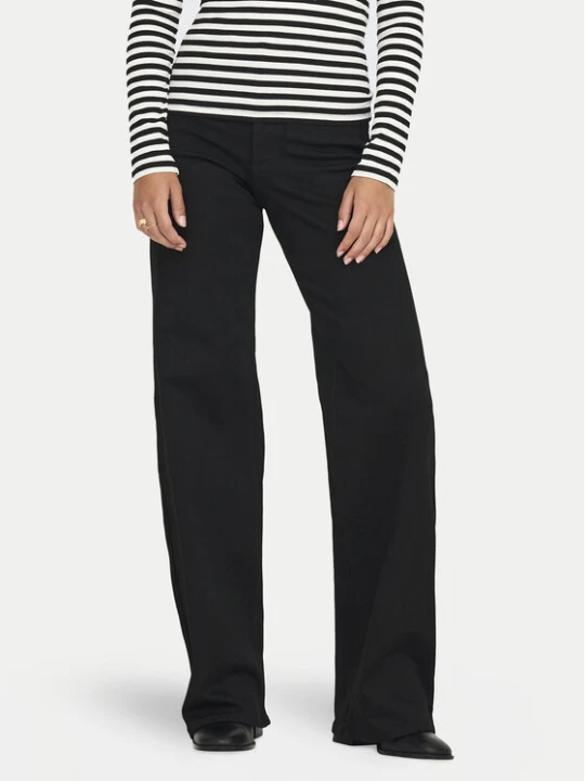 Zdjęcie produktu ONLY Jeansy Madison 15301338 Czarny Wide Leg