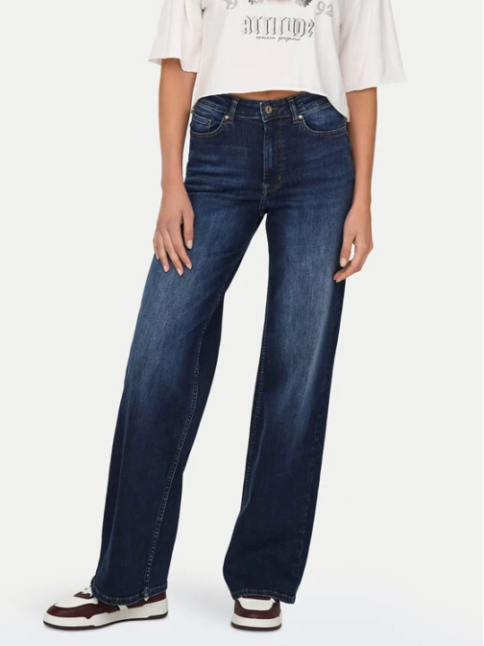Zdjęcie produktu ONLY Jeansy Madison 15318405 Granatowy Wide Leg