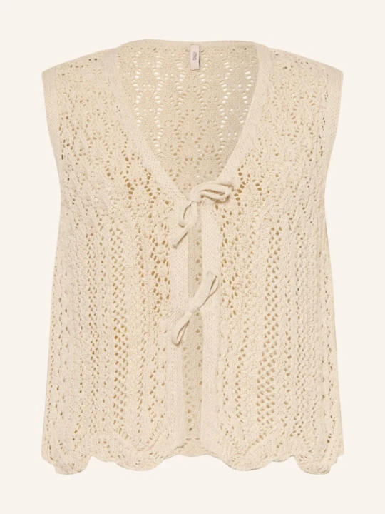 Zdjęcie produktu Only Kamizelka Z Dzianiny beige