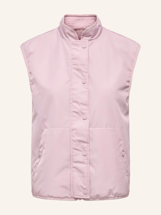 Zdjęcie produktu Only Kamizelka Z Futerkiem Typu Teddy, Dwustronna rosa JASNOFIOLETOWY