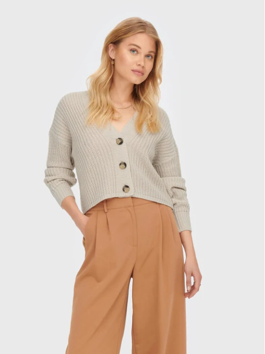 Zdjęcie produktu ONLY Kardigan Carol 15211521 Beżowy Relaxed Fit