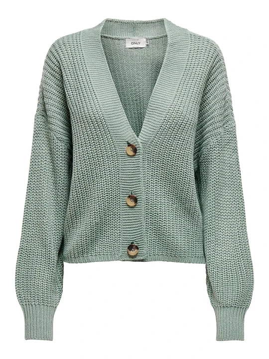 Zdjęcie produktu ONLY Kardigan "Carol" w kolorze zielonym rozmiar: XL