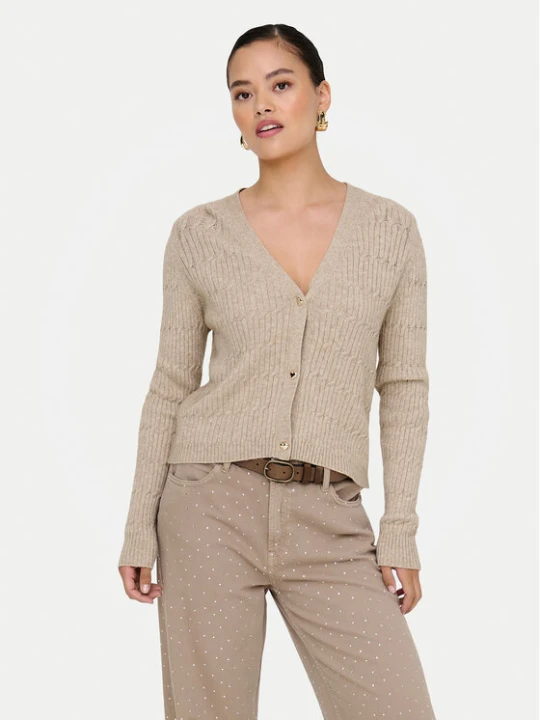 Zdjęcie produktu ONLY Kardigan Katia 15310902 Brązowy Regular Fit