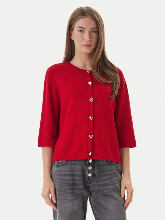 Zdjęcie produktu ONLY Kardigan Maisie 15364920 Czerwony Regular Fit