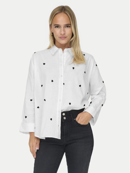 Zdjęcie produktu ONLY Koszula 15283743 Biały Box Fit