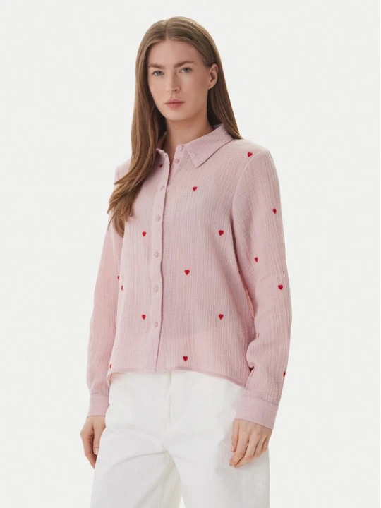 Zdjęcie produktu ONLY Koszula Heart 15332482 Różowy Regular Fit