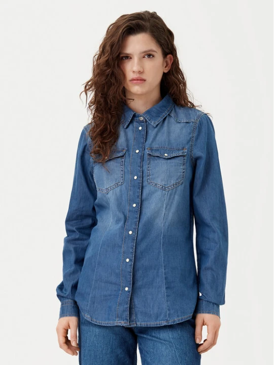 Zdjęcie produktu ONLY Koszula jeansowa Alexa 15315185 Niebieski Regular Fit