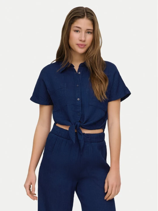 Zdjęcie produktu ONLY Koszula Leoni 15367290 Granatowy Regular Fit
