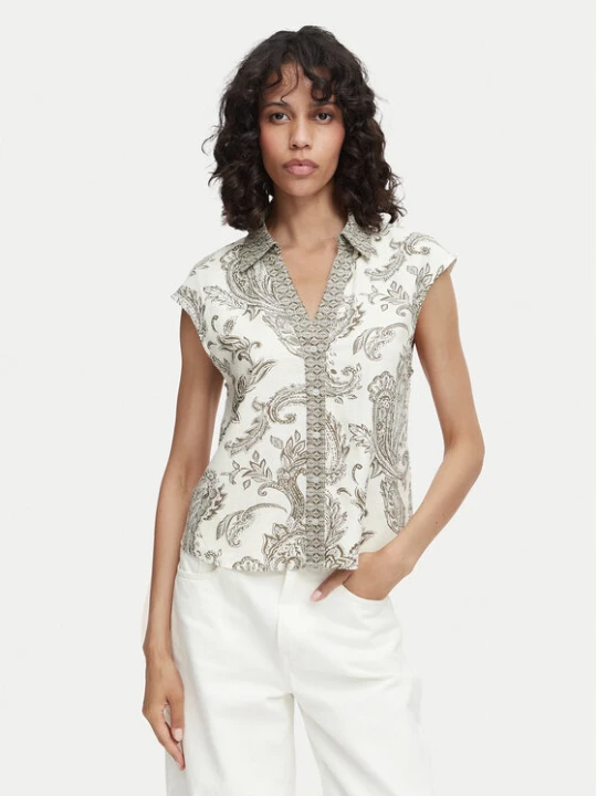 Zdjęcie produktu ONLY Koszula Misa Leya 15373649 Kremowy Regular Fit