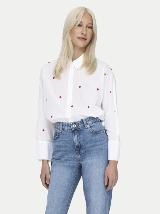 Zdjęcie produktu ONLY Koszula New 15283743 Biały Box Fit