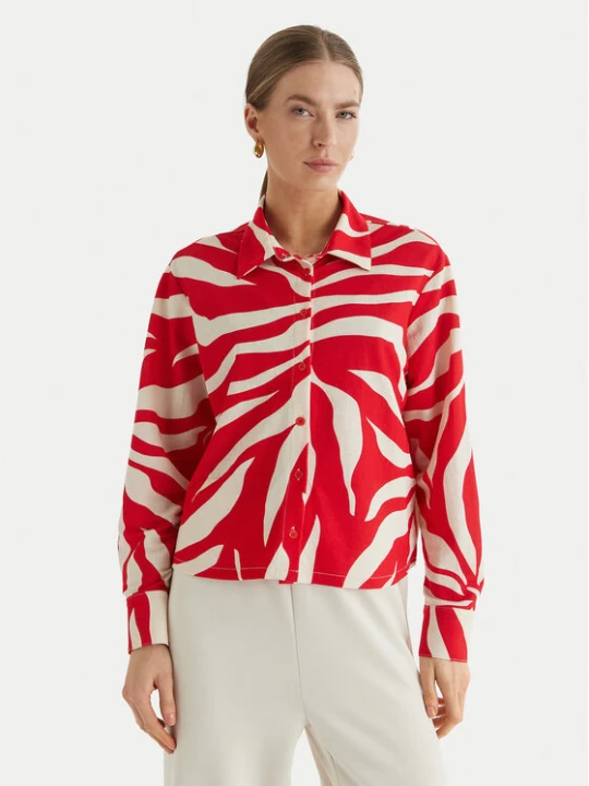 Zdjęcie produktu ONLY Koszula Sakura 15366883 Czerwony Regular Fit