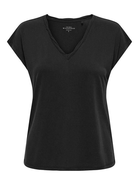 Zdjęcie produktu ONLY Koszulka w kolorze czarnym rozmiar: XS