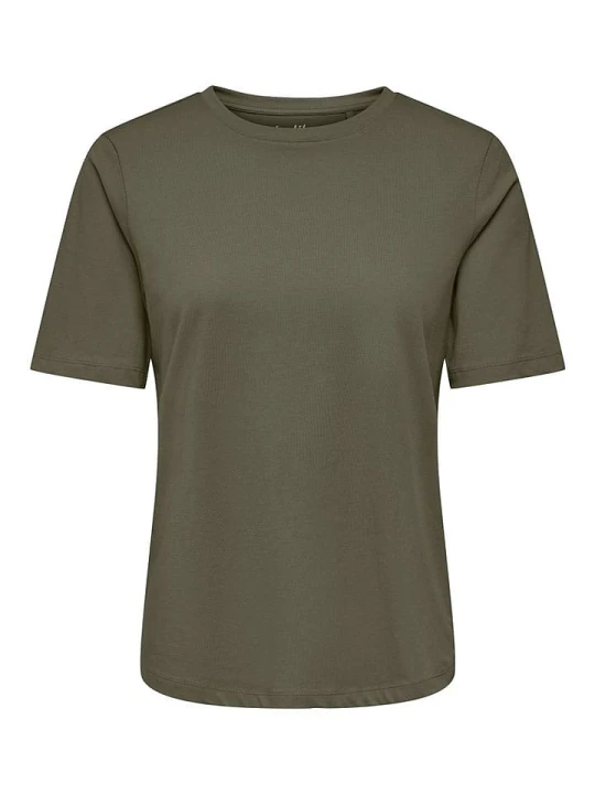 Zdjęcie produktu ONLY Koszulka w kolorze khaki rozmiar: M