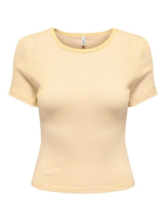 Zdjęcie produktu ONLY Koszulka w kolorze żółtym rozmiar: XL