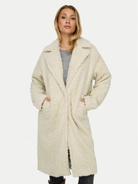 Zdjęcie produktu ONLY Kożuch Catalina 15322420 Beżowy Regular Fit