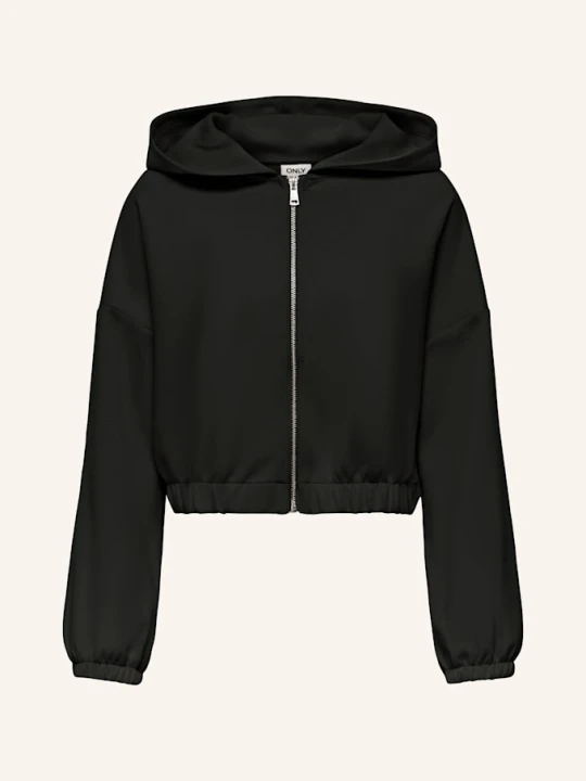 Zdjęcie produktu Only Krótka Bluza Rozpinana schwarz CZARNY