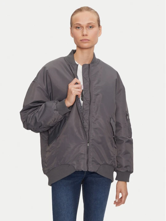 Zdjęcie produktu ONLY Kurtka bomber Mille 15322732 Szary Oversize