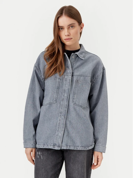 Zdjęcie produktu ONLY Kurtka jeansowa Emmie 15336153 Szary Regular Fit