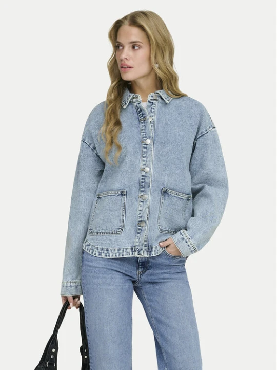 Zdjęcie produktu ONLY Kurtka jeansowa Lara 15372651 Niebieski Regular Fit