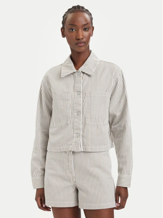 Zdjęcie produktu ONLY Kurtka jeansowa Naomi 15363815 Beżowy Regular Fit