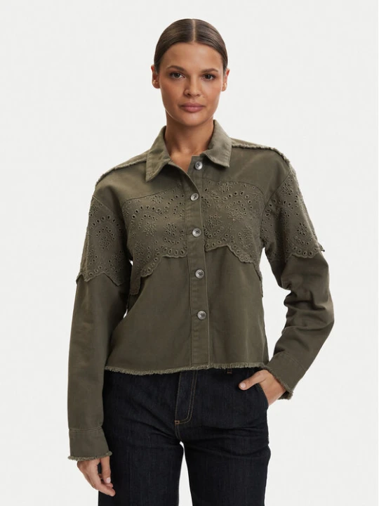 Zdjęcie produktu ONLY Kurtka koszulowa Elena 15232378 Zielony Regular Fit