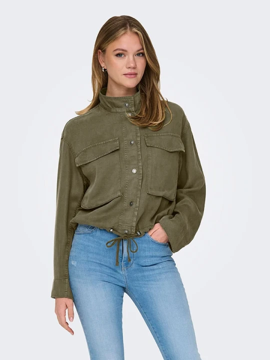 Zdjęcie produktu ONLY Kurtka przejściowa w kolorze khaki rozmiar: XL