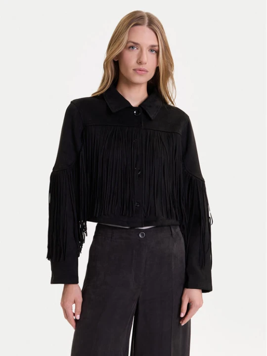 Zdjęcie produktu ONLY Kurtka z imitacji skóry Diane 15354896 Czarny Regular Fit