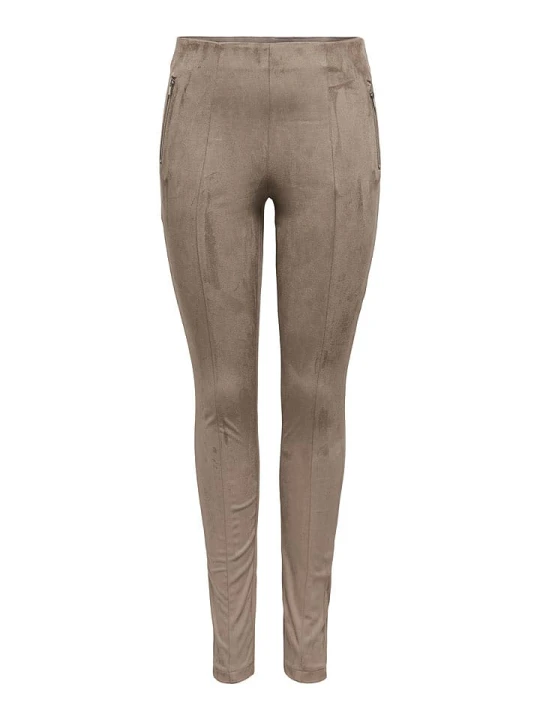 Zdjęcie produktu ONLY Legginsy w kolorze beżowym rozmiar: L
