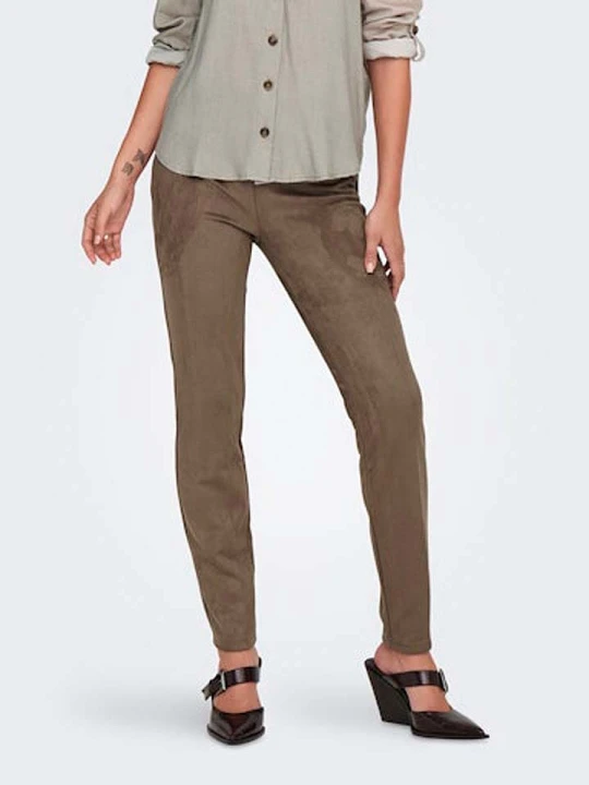 Zdjęcie produktu ONLY Legginsy w kolorze jasnobrązowym rozmiar: S/L32