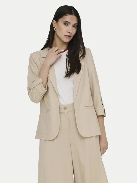Zdjęcie produktu ONLY Marynarka Goa 15363727 Beżowy Regular Fit
