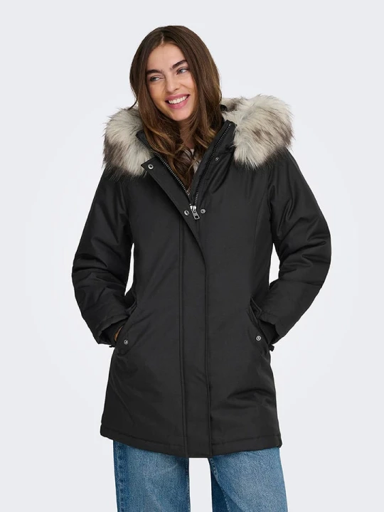 Zdjęcie produktu ONLY Parka w kolorze czarnym rozmiar: S