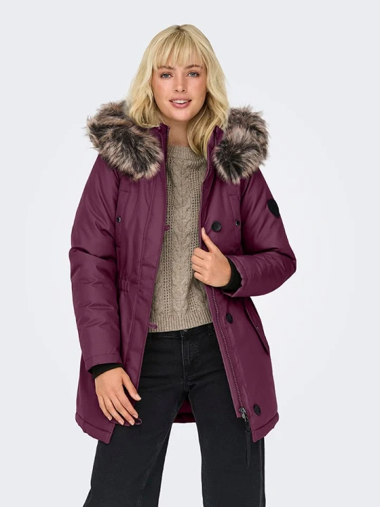 Zdjęcie produktu ONLY Parka w kolorze fioletowym rozmiar: M