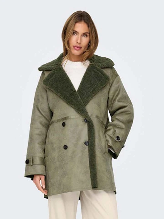Zdjęcie produktu ONLY Płaszcz przejściowy w kolorze khaki rozmiar: L