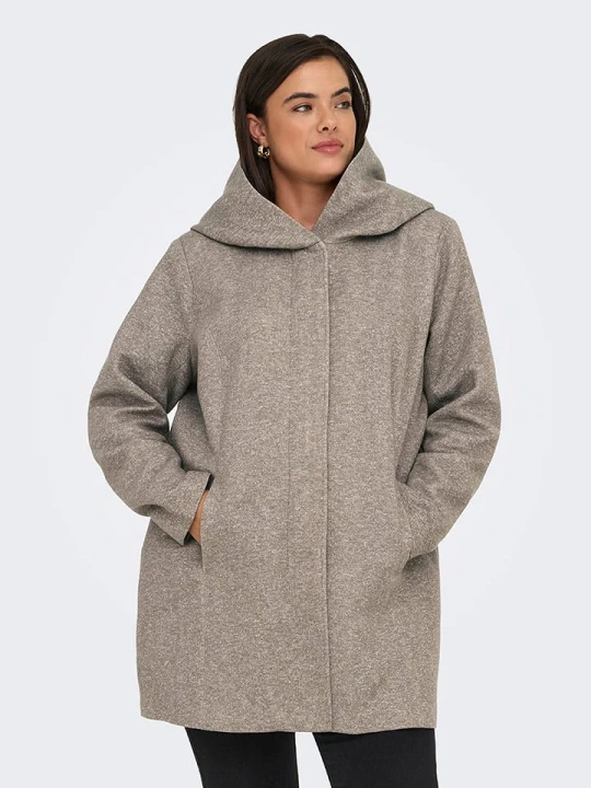 Zdjęcie produktu ONLY Płaszcz przejściowy w kolorze szarobrązowym rozmiar: XL-54