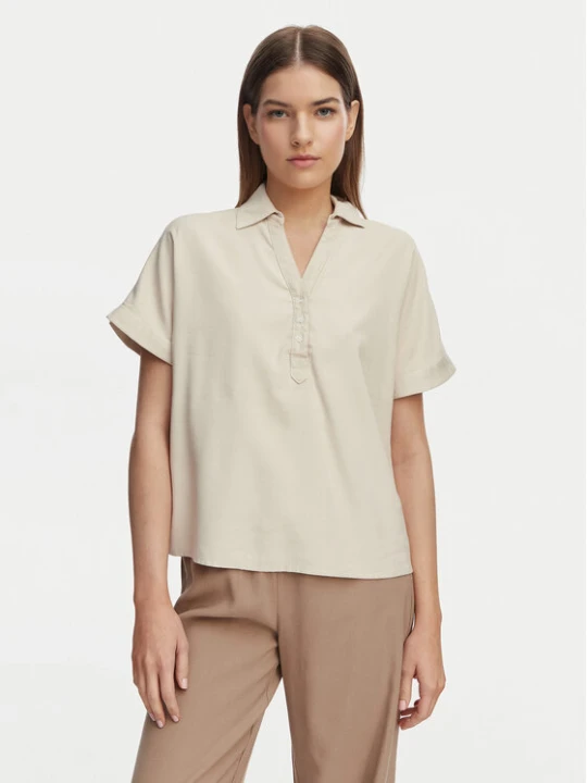 Zdjęcie produktu ONLY Polo Aris 15364279 Beżowy Loose Fit